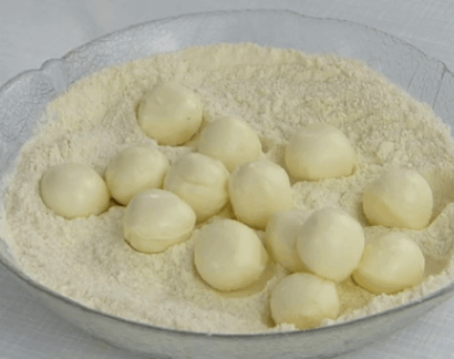 How to make fried mozzarella balls-1 » Tavolart How to make fried mozzarella balls
