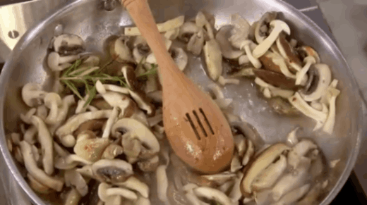 Pappardelle with mushrooms-4 » Tavolart Pappardelle with mushrooms